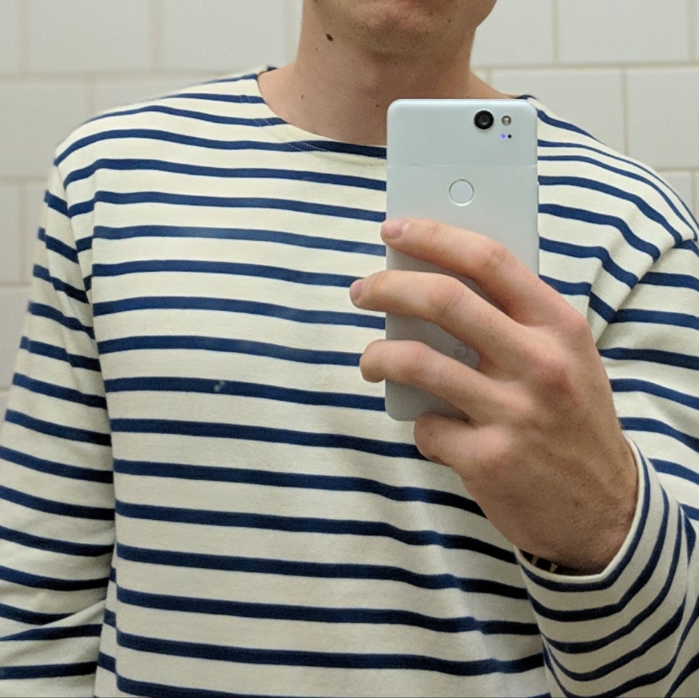 Armor Lux Blue Striped Longsleeve